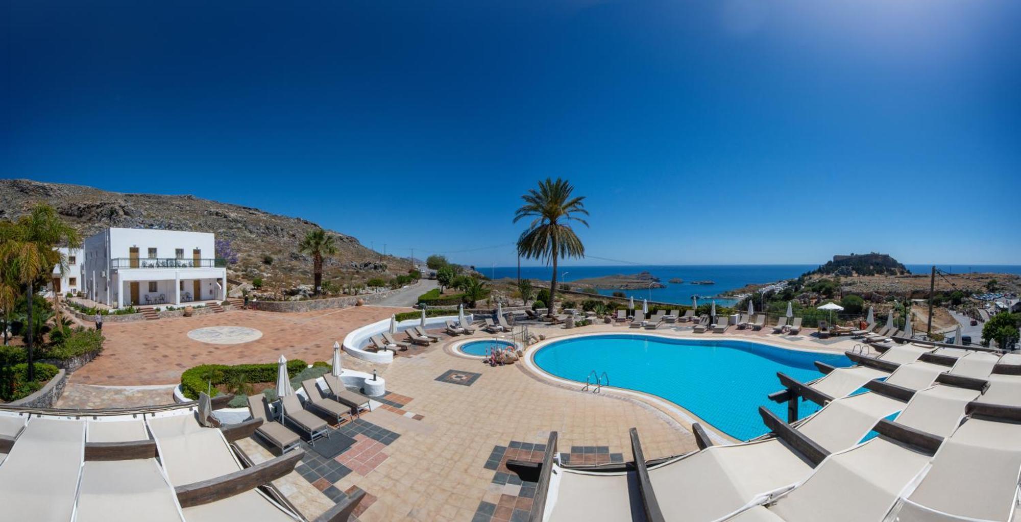 Krana Hotel Линдос Экстерьер фото